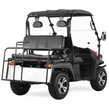 Jeep Style 200CC EFI Red Golf Cart